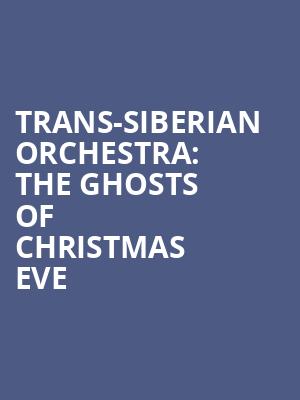 Trans Siberian Orchestra The Ghosts Of Christmas Eve, Greensboro Coliseum, Greensboro